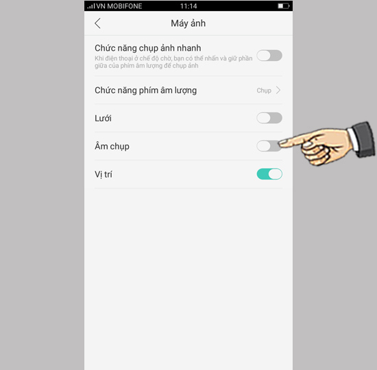 chọn Máy ảnh