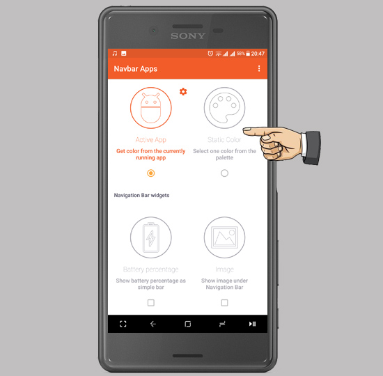 Thay đổi màu sắc