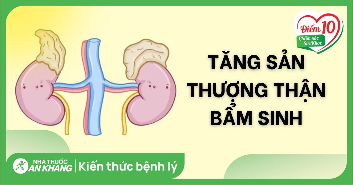 Tăng sản thượng thận bẩm sinh: Nguyên nhân và dấu hiệu