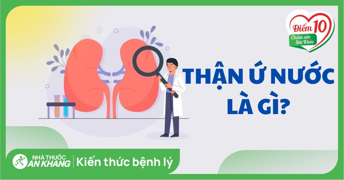 Thận ứ nước: Nguyên nhân, dấu hiệu, cách điều trị